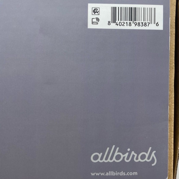 Allbirds Womens Sneakers Runner-Up Mizzle Gray Purple Mid Top Merino Wool Casual - Picture 12 of 13